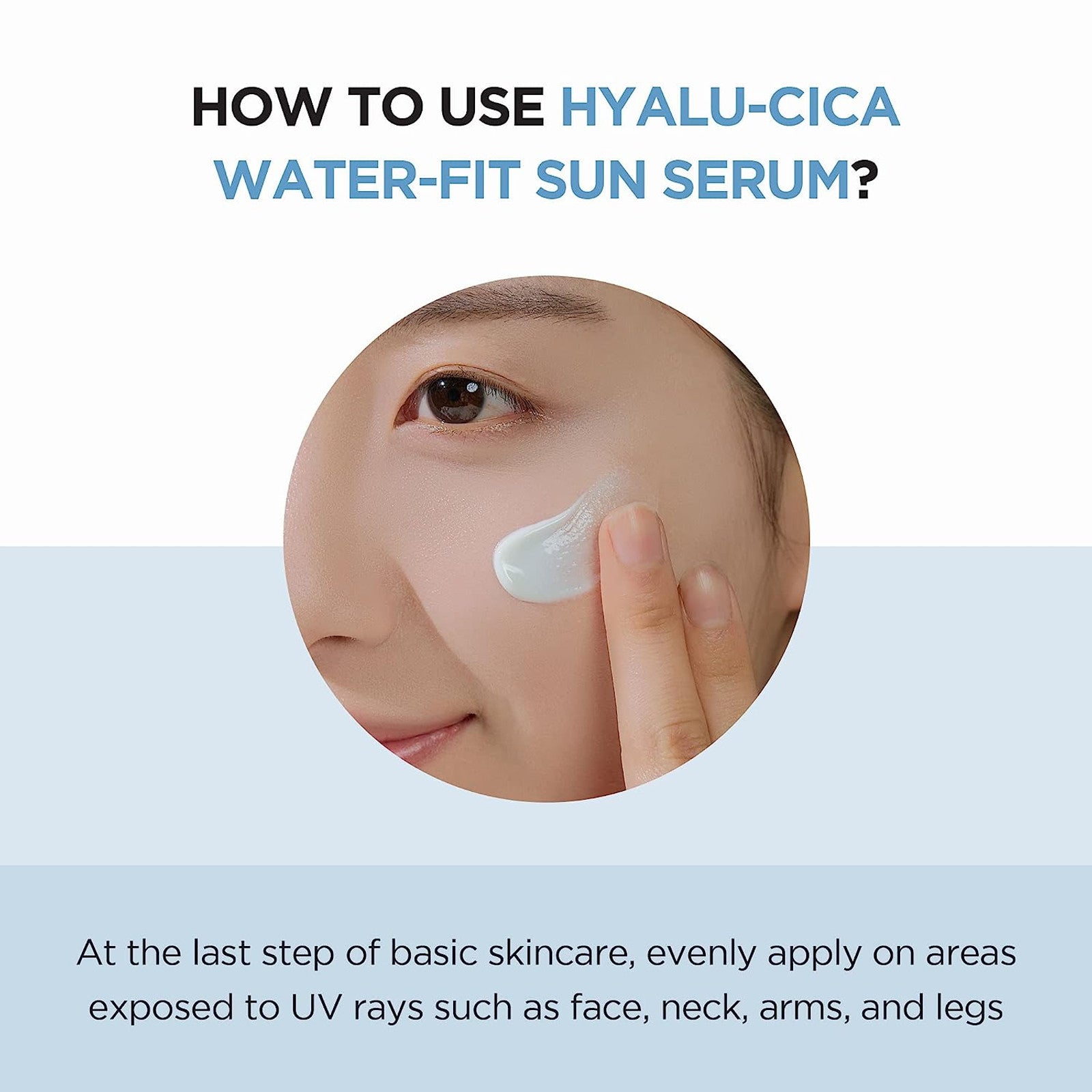 SKIN1004 Madagascar Centella Hyalu-Cica Water-Fit Sun Serum SPF50+ PA++++